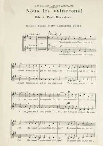 Nous les vaincrons Partitions gratuites